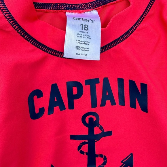 Carters 18 month boys swimsuit set - Picture 3 of 3